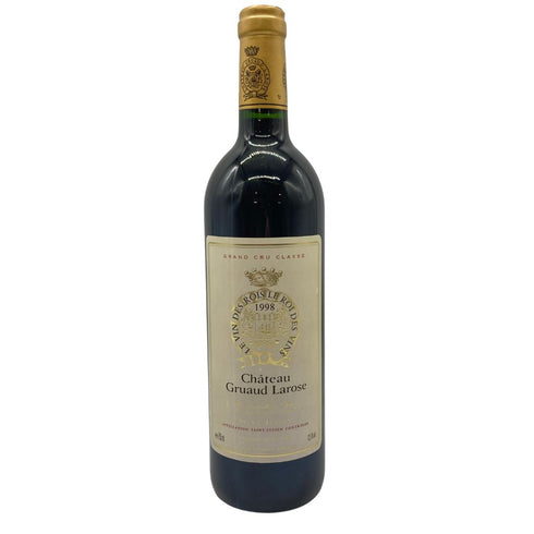 シャトー グリュオ ラローズ グラン クリュ クラッセ 1998 750ml 12.5% Chateau Gruaud Larose GRAND CRU CLASSE【V】